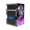 Here is the Right View of the The Chaos Trinity Mach 3 Black Deck Box. Griffore-yugioh-deck-tray-dice-tray-LDB-Duel