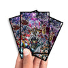 Enhance your cards with our elegant black border card sleeves, featuring a sleek, sophisticated design for a bold, modern aesthetic. From LDB Duel. Perfect for showcasing your collection, these sleeves are printed with our exclusive Jaden: The Supreme King design. Dark-Knight-yugioh-mtg-pokemon-card-protection-standard-japanese-dragon-shield-LDB-Duel-black