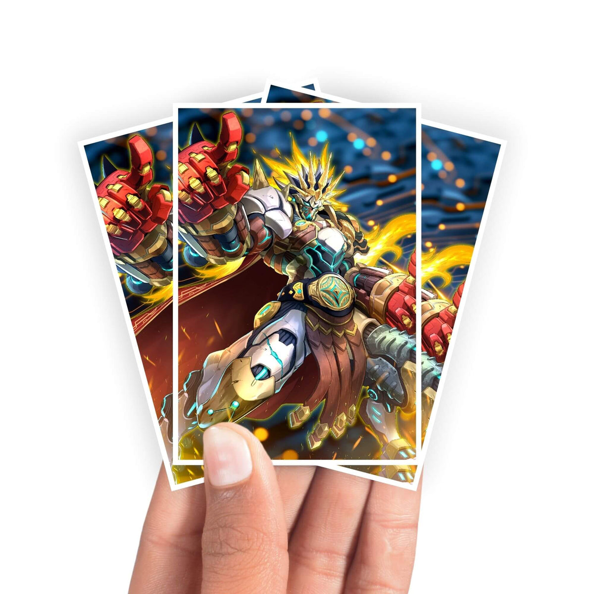 Protect and enhance your cards with our clean and crisp white border card sleeves. Featuring a minimalist design that complements any artwork, these sleeves offer a bright, timeless look. From LDB Duel. Printed with our exclusive Therion Archetype design for a fresh and premium finish. Lily-yugioh-mtg-pokemon-card-protection-standard-japanese-dragon-shield-LDB-Duel-white