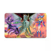 Transform your dueling experience with our exclusive art Timaeus The United Dragon playmat from LDB Duel! Featuring a soft cloth top for smooth card movement and a durable rubber back for a secure grip, this 24x14 inch mat is machine washable and safe for cards and sleeves. Toon-world-yugioh-mtg-pokemon-custom-artwork-premium-durable-rubber-ldb-duel