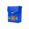 Enhance your TCG storage with the Mach 2 Blue deck box, available in options for 60 or 80 single-card sleeves. Crafted from durable faux leather, it includes a built-in belt loop, a strong magnetic snap, and showcases our exclusive Tishana's Tidebinder design—ideal for TCG enthusiasts on the move! Powerful-custom-deck-portable-collector-LDB-Duel-blue