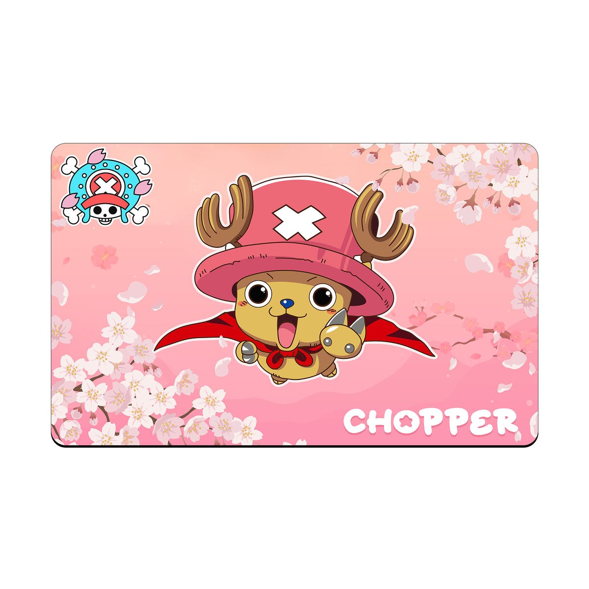 Transform your dueling experience with our exclusive art Tony Tony Chopper playmat from LDB Duel! Featuring a soft cloth top for smooth card movement and a durable rubber back for a secure grip, this 24x14 inch mat is machine washable and safe for cards and sleeves. Ship-Doctor-yugioh-mtg-pokemon-custom-artwork-premium-durable-rubber-ldb-duel