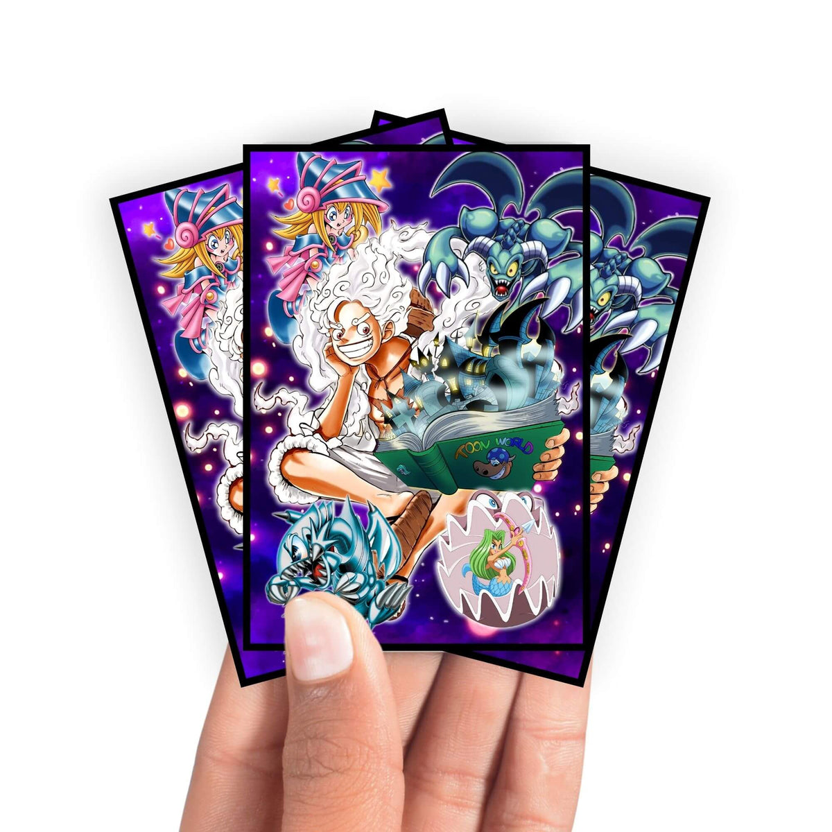Luffy: Fundas para cartas de Nika, el dios del sol 