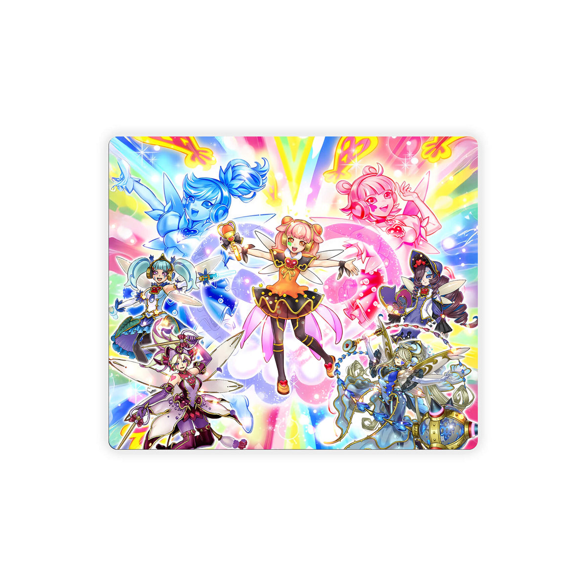 Enhance your gaming setup with our exclusive artwork Trickstar Archetype mouse pad! Featuring a soft cloth surface for precise mouse tracking and a durable rubber base for a stable grip, this 10x8.5 inch mouse pad is the perfect blend of style and performance. Plus, it's machine washable for easy maintenance! Trickstar-Colchica-yugioh-mtg-pokemon-custom-artwork-premium-durable-rubber-ldb-duel 