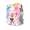 Here's another quality white deck box from LDB Duel featuring our exclusiveTrickstar Archetype art. Fits all types of trading card games, including Pokémon, Yu-Gi-Oh! and Magic The Gathering. The perfect card holder for the TCG player safely holds up to 100 double-sleeved cards. EVEN in extra thick sleeves. Comes with a pull-out dice tray. Lycoris-ygo-magic-digimon-card_protector-gaming-accesories-LDB-Duel
