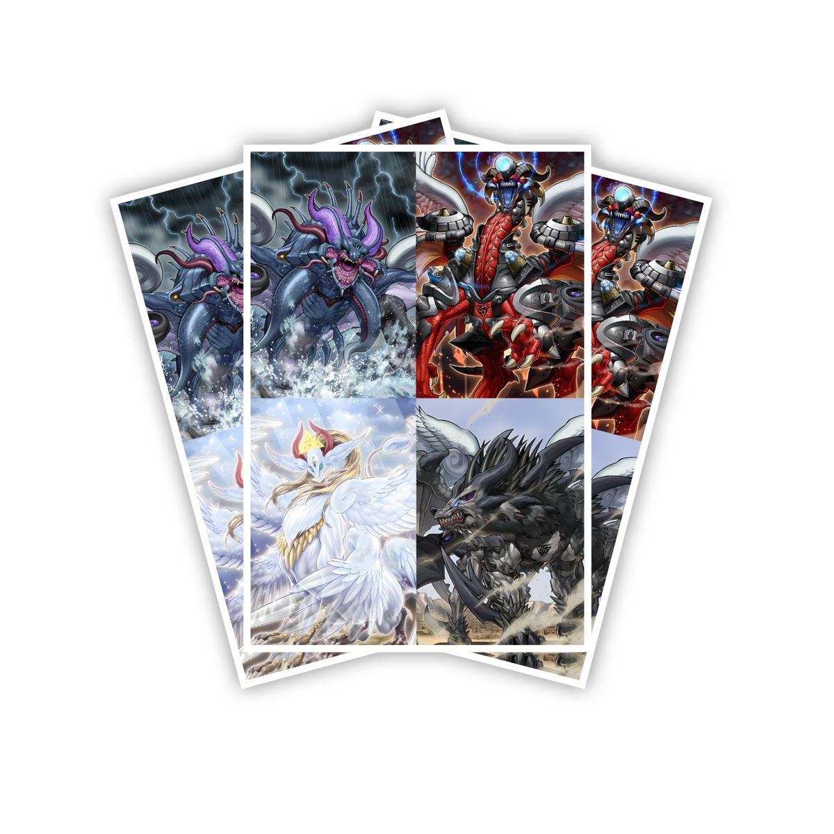 Protect and enhance your cards with our clean and crisp white border card sleeves. Featuring a minimalist design that complements any artwork, these sleeves offer a bright, timeless look. From LDB Duel. Printed with our exclusive True King Archetype design for a fresh and premium finish. True-King-yugioh-mtg-pokemon-card-protection-standard-japanese-dragon-shield-LDB-Duel-white