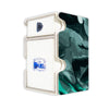 Here is the Right View of the Ulquiorra Cifer Mach 3 White Deck Box. Arrancar-anime-deck-tray-dice-tray-LDB-Duel