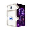 Here is the Right View of the Umbral Horror Archetype Mach 3 White Deck Box. Unform-yugioh-deck-tray-dice-tray-LDB-Duel