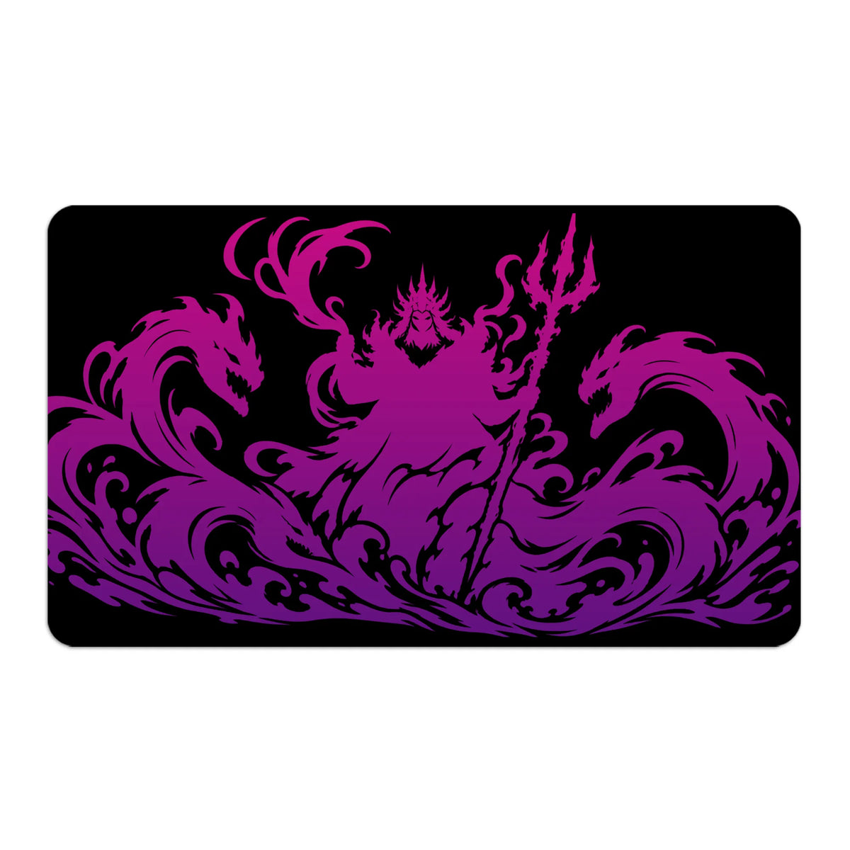 Transform your dueling experience with LDB Duel featuring our exclusive art Ursula's Lair playmat! Featuring a soft cloth top for smooth card movement and a durable rubber back for a secure grip, this 24x14 inch mat is machine washable and safe for cards and sleeves. Disney-anime-custom-artwork-premium-durable-rubber-ldb-duel