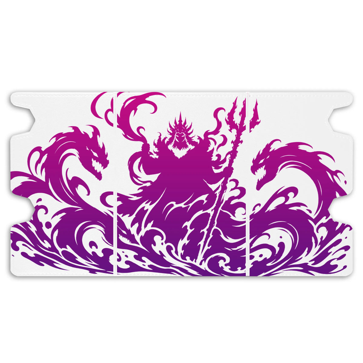 Here is the Full Lid Design of the Ursula's Lair Mach 3 White Deck Box. Villain-anime-custom-deck-portable-collector-LDB-Duel