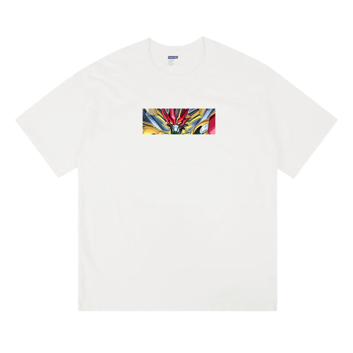 Step up your style with the premium Number F0: Utopic Future Zexal T-shirt design from LDB Duel. Made from soft, breathable cotton and printed with vibrant DTF artwork, this white t-shirt is built for comfort and lasting wear. Choose your look with front design options like a small chest logo or bold center print. Perfect for anime lovers, TCG players, and gaming fans everywhere. Yuma-Tsukumo-anime-yugioh-tcg-accessories-tshirt-LDB-Duel