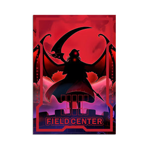 Level up your game with our custom-printed metal field centers from LDB Duel, featuring exclusive Vampire Domination artwork in gold metal. Durable, scratch-resistant, and embossed with the iconic Yu-Gi-Oh! card back, these slim field centers fit perfectly in card sleeves. Vampire-Retainer-yugioh-mtg-pokemon-metal-card-embossed-design-custom-artwork-duel-accessories-ldb-duel