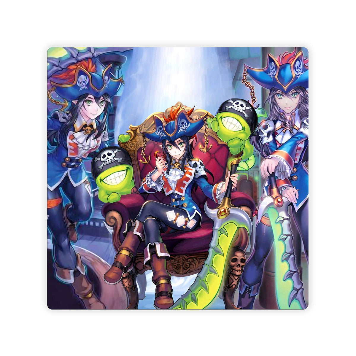 Upgrade your dueling game with LDB Duel featuring our exclusive Vampire Princess of Night Fog, Nightrose double mat! Designed with a premium cloth surface for effortless card handling and a sturdy rubber base for maximum stability, this 24x24 inch mat offers both style and practicality. It's card and sleeve-friendly, plus machine washable for easy upkeep! Starlight-yugioh-mtg-pokemon-custom-artwork-premium-durable-rubber-ldb-duel 