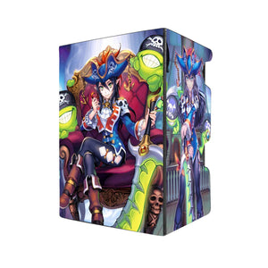 Here's another quality black deck box from LDB Duel featuring our exclusive Vampire Princess of Night Fog, Nightrose art. Fits all types of trading card games, including Pokémon, Yu-Gi-Oh! and Magic The Gathering. The perfect card holder for the TCG player safely holds up to 100 double-sleeved cards. EVEN in extra thick sleeves. Comes with a pull-out dice tray. Cardfight-Vanguard-yugioh-mtg-pokemon-tcg-accessories-card-storage-LDB-Duel