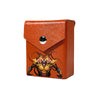 Enhance your TCG storage with the Venomized Exodia Mach 2 Brown deck box, available in options for 60 or 80 single-card sleeves. Sold by LDB Duel. Crafted from durable faux leather, it includes a built-in belt loop, a strong magnetic snap, and showcases our exclusive Venomized Exodia design—ideal for TCG enthusiasts on the move! Forbidden-One-yugioh-custom-deck-portable-collector-LDB-Duel-Brown