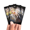 Enhance your cards with our elegant black border card sleeves, featuring a sleek, sophisticated design for a bold, modern aesthetic. From LDB Duel. Perfect for showcasing your collection, these sleeves are printed with our exclusive White Forest Archetype design. Diabell-Queen-yugioh-mtg-pokemon-card-protection-standard-japanese-dragon-shield-LDB-Duel-black