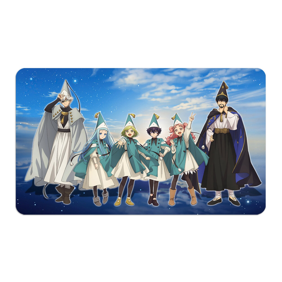 Transform your dueling experience with LDB Duel featuring our exclusive art Witch Hat Atelier playmat! Featuring a soft cloth top for smooth card movement and a durable rubber back for a secure grip, this 24x14 inch mat is machine washable and safe for cards and sleeves. Coco-anime-yugioh-mtg-pokemon-custom-artwork-premium-durable-rubber-ldb-duel