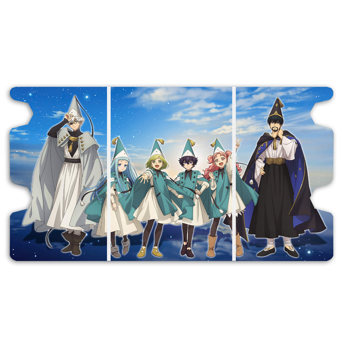 Here is the Full Lid Design of the Witch Hat Atelier Mach 3 White Deck Box. Iguin-anime-custom-deck-portable-collector-LDB-Duel