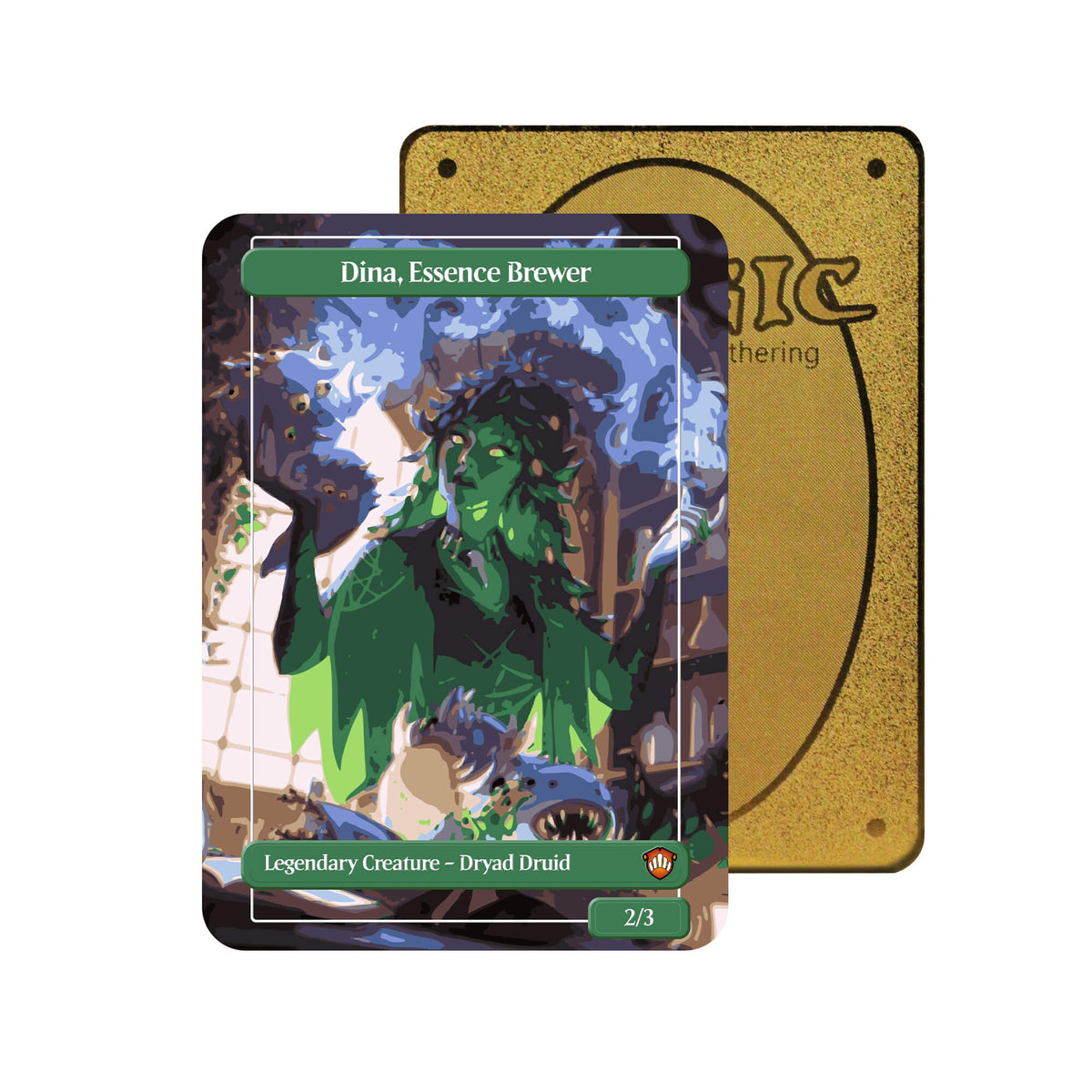 Witherbloom Pestilence Metal Orica Card