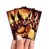 Enhance your cards with our elegant black border card sleeves, featuring a sleek, sophisticated design for a bold, modern aesthetic. From LDB Duel. Perfect for showcasing your collection, these sleeves are printed with our exclusive Wolverine design. Logan-mtg-card-protection-standard-japanese-dragon-shield-LDB-Duel-black