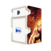 Here is the Right View of the Wolverine Mach 3 White Deck Box. Retractable-Claws-mtg-deck-tray-dice-tray-LDB-Duel