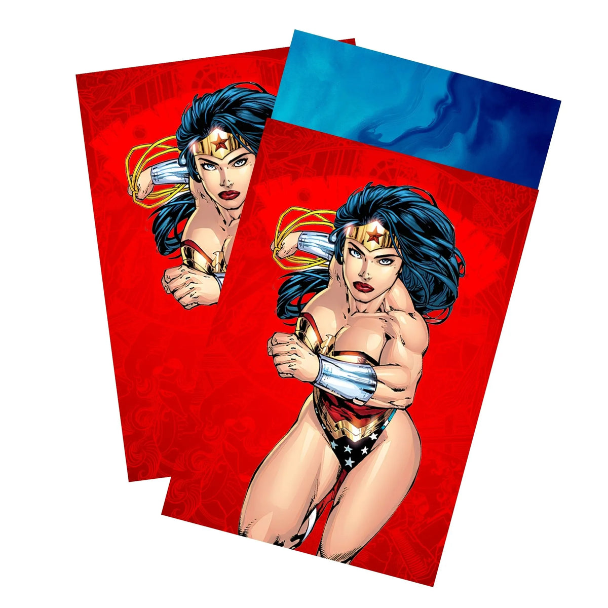 Keep your cards safe and stylish with our borderless card sleeves. Designed edge-to-edge to showcase your artwork, they offer a sleek, modern aesthetic. From LDB Duel, printed with the exclusive Wonder Woman, Amazon Warrior design for a fresh, premium feel.Sword-mtg-card-protection-standard-japanese-dragon-shield-LDB-Duel-borderless
