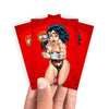 Keep your cards safe and stylish with our borderless card sleeves. Designed edge-to-edge to showcase your artwork, they offer a sleek, modern aesthetic. From LDB Duel, printed with the exclusive Wonder Woman, Amazon Warrior design for a fresh, premium feel.Magical-Sword-mtg-card-protection-standard-japanese-dragon-shield-LDB-Duel-borderless