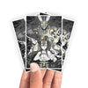 Protect and enhance your cards with our clean and crisp white border card sleeves. Featuring a minimalist design that complements any artwork, these sleeves offer a bright, timeless look. From LDB Duel. Printed with our exclusive Ashtra Archetype design for a fresh and premium finish. Akasuna-yugioh-card-protection-standard-japanese-dragon-shield-LDB-Duel-white