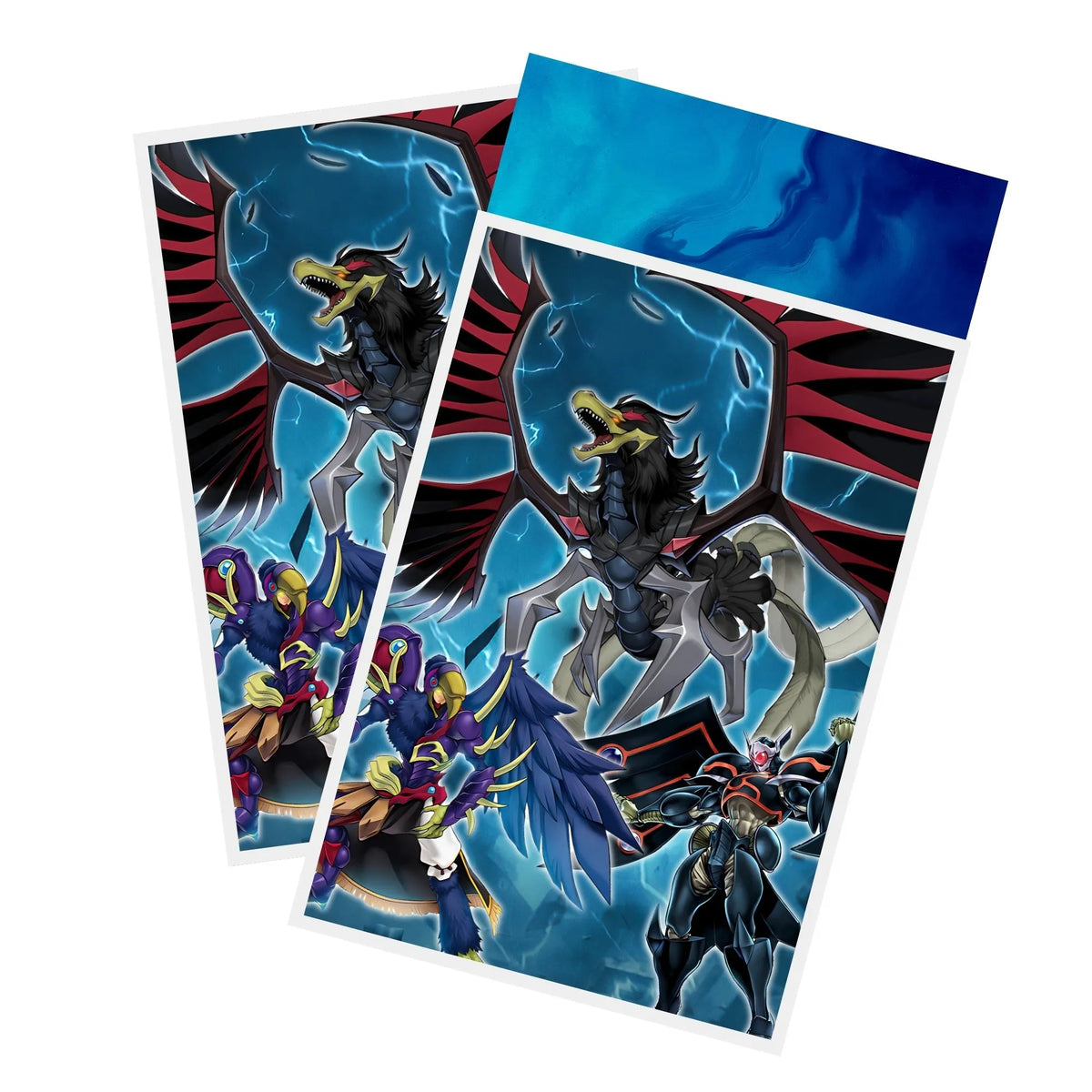 Protect and enhance your cards with our clean and crisp white border card sleeves. Featuring a minimalist design that complements any artwork, these sleeves offer a bright, timeless look. From LDB Duel. Printed with our exclusive Black-Winged Dragon design for a fresh and premium finish. Sirocco-yugioh-card-protection-standard-japanese-dragon-shield-LDB-Duel-white