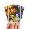 Protect and enhance your cards with our clean and crisp white border card sleeves. Featuring a minimalist design that complements any artwork, these sleeves offer a bright, timeless look. From LDB Duel. Printed with our exclusive Bonz Pumpking design for a fresh and premium finish. Ghost-yugioh-card-protection-standard-japanese-dragon-shield-LDB-Duel-white