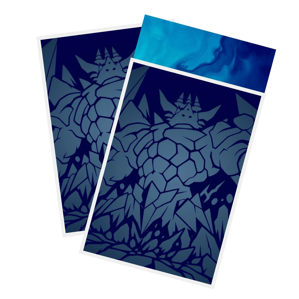 Protect and enhance your cards with our clean and crisp white border card sleeves. Featuring a minimalist design that complements any artwork, these sleeves offer a bright, timeless look. From LDB Duel. Printed with our exclusive Giant God Soldier design for a fresh and premium finish. Obelisk-the-Tormentor-yugioh-card-protection-standard-japanese-dragon-shield-LDB-Duel-white