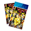 Protect and enhance your cards with our clean and crisp white border card sleeves. Featuring a minimalist design that complements any artwork, these sleeves offer a bright, timeless look. From LDB Duel. Printed with our exclusive King of Games design for a fresh and premium finish. Duelist-King-yugioh-card-protection-standard-japanese-dragon-shield-LDB-Duel-white