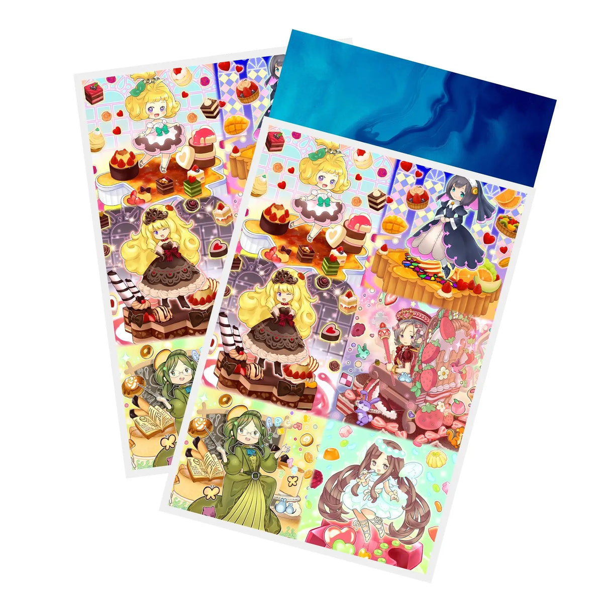 Protect and enhance your cards with our clean and crisp white border card sleeves. Featuring a minimalist design that complements any artwork, these sleeves offer a bright, timeless look. From LDB Duel. Printed with our exclusive Madolche Archetype design for a fresh and premium finish. Puddingcess-yugioh-card-protection-standard-japanese-dragon-shield-LDB-Duel-white