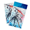Protect and enhance your cards with our clean and crisp white border card sleeves. Featuring a minimalist design that complements any artwork, these sleeves offer a bright, timeless look. From LDB Duel. Printed with our exclusive Sky Striker Ace - Zero design for a fresh and premium finish. Zero-yugioh-card-protection-standard-japanese-dragon-shield-LDB-Duel-white