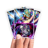 Protect and enhance your cards with our clean and crisp white border card sleeves. Featuring a minimalist design that complements any artwork, these sleeves offer a bright, timeless look. From LDB Duel. Printed with our exclusive The Chaos Trinity design for a fresh and premium finish. Griffore-yugioh-card-protection-standard-japanese-dragon-shield-LDB-Duel-white