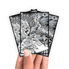 Enhance your cards with our elegant black border card sleeves, featuring a sleek, sophisticated design for a bold, modern aesthetic. From LDB Duel. Perfect for showcasing your collection, these sleeves are printed with our exclusive Yami Yugi VS Seto Kaiba design. Kaiba-yugioh-card-protection-standard-japanese-dragon-shield-LDB-Duel-black