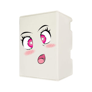 Here's another quality white deck box from LDB Duel featuring our exclusive Yandere art. Fits all types of trading card games, including Pokémon, Yu-Gi-Oh! and Magic The Gathering. The perfect card holder for the TCG player safely holds up to 100 double-sleeved cards. EVEN in extra thick sleeves. Comes with a pull-out dice tray. Yandere-ygo-magic-digimon-card_protector-gaming-accesories-LDB-Duel