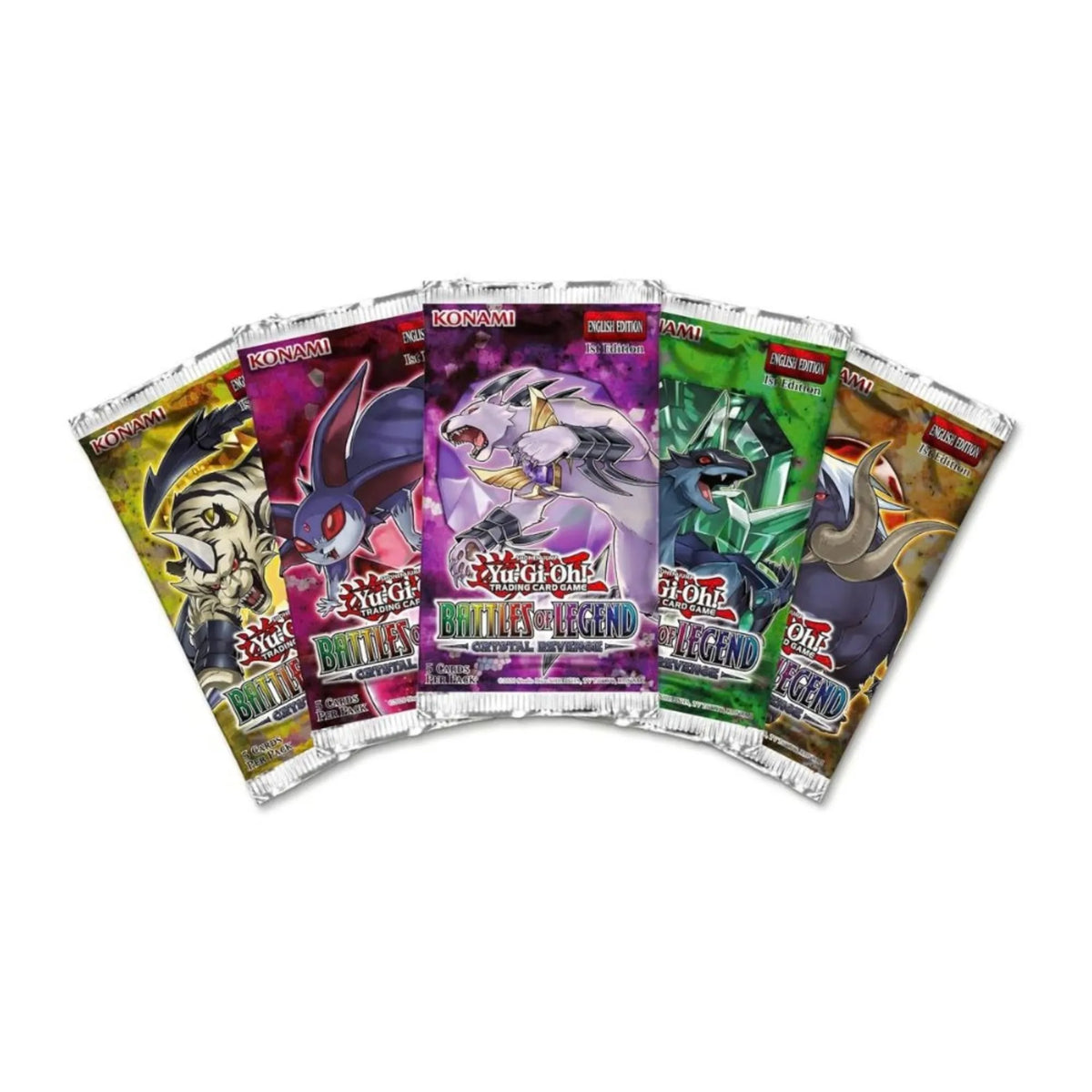 Yu-Gi-Oh! Battle of Legends: Crystal Revenge Booster Box