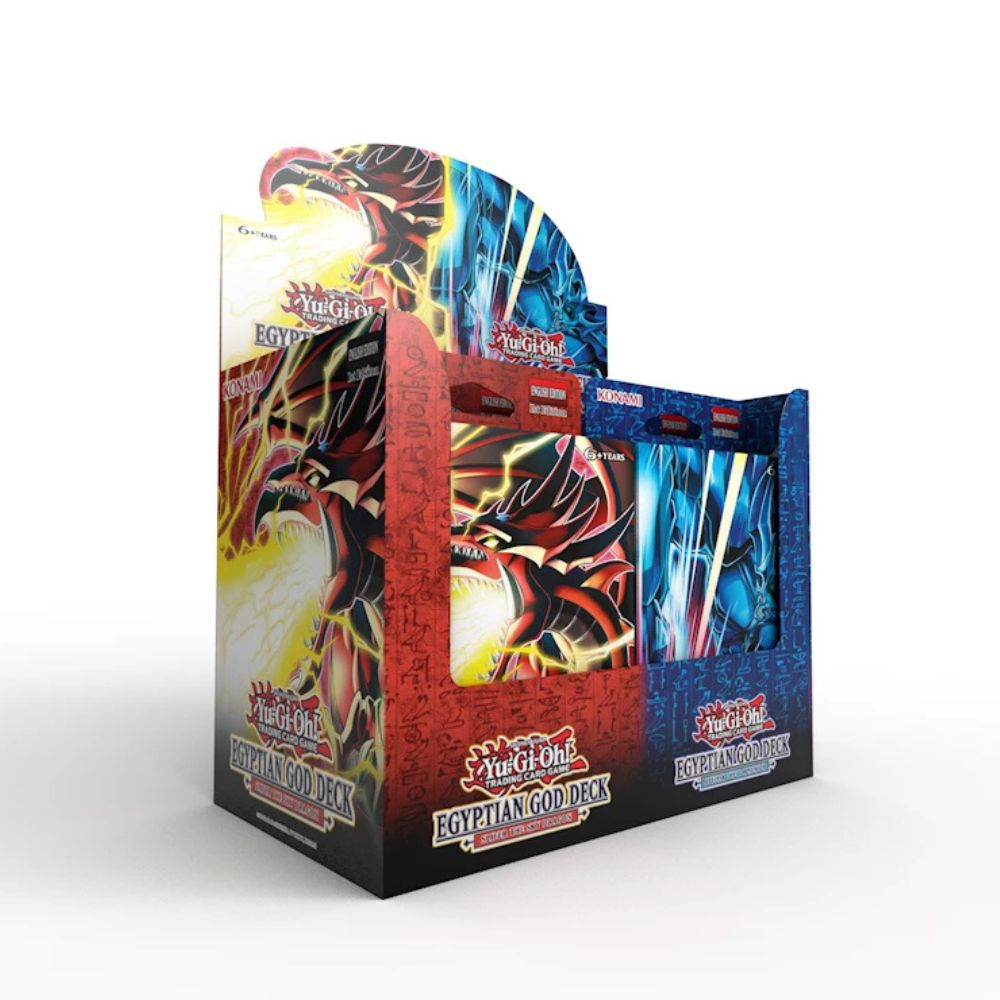 Upgrade your collecting game with LDB Duel featuring our exclusive Yu-Gi-Oh! Egyptian God Decks Assorted Unlimited selection! Perfect for sealed collectors and players alike, each booster box is designed to give you an exciting pack-opening experience with premium cards, chase rares, and set-defining pulls. Whether you're building your deck or expanding your collection, this is the best way to experience the thrill of the YGO TCG in every box. Slifer-yugioh-tcg-booster-box-card-LDB-Duel