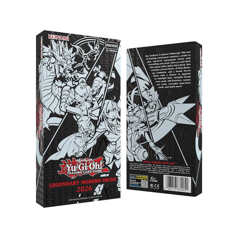 Upgrade your collecting game with LDB Duel featuring our exclusive Yu-Gi-Oh! Legendary Modern Decks 2026 selection! Perfect for sealed collectors and players alike, each booster box is designed to give you an exciting pack-opening experience with premium cards, chase rares, and set-defining pulls. Whether you're building your deck or expanding your collection, this is the best way to experience the thrill of the YGO TCG in every box. Sky-Striker-yugioh-tcg-booster-box-card-LDB-Duel