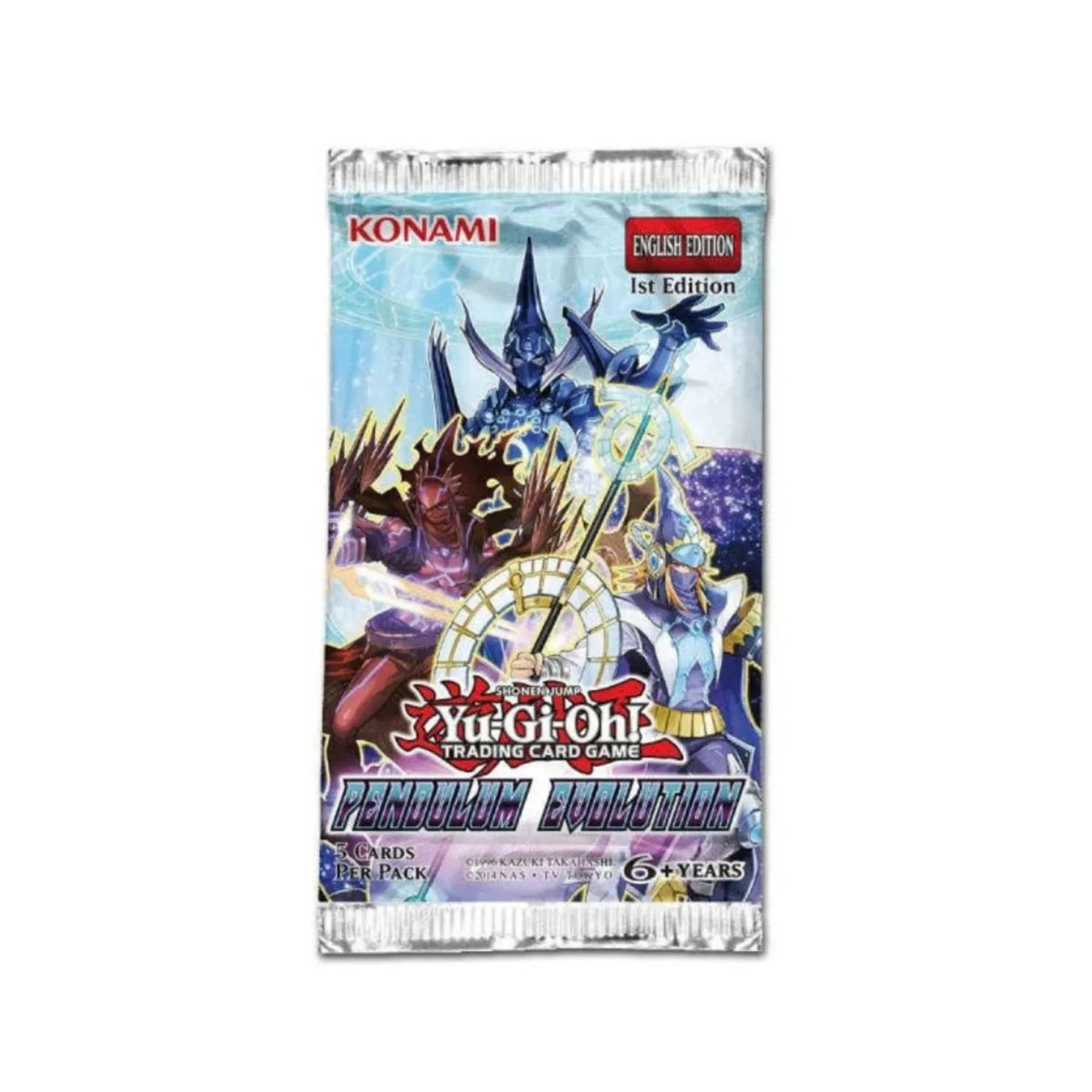 Master the scales with the Pendulum Evolution 1st Edition Booster Pack, featuring 5 official English cards loaded with powerful Magician Pendulum Monsters like Astrograph Sorcerer and guaranteed foils in every pack. Available now at LDB Duel Store—grab yours today to evolve your strategy!