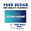 Custom TCG Playmat – 24 x 14 in – Soft Cloth & Rubber Back