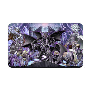 The "Dark World" monsters are primarily Fiend-Type, reflecting their sinister nature and affinity for darkness. LDB Duel - Gamepad - Mouse Pad - Game Pad - Duel Mat - Yugioh Cosplay - Anime Cosplay - MTG - Digimon - Pokémon - Custom Art - Dice Tray - Cool - Unique Design - Custom Mats - Compatible with Official Mats