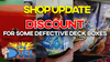 Random Defect Playmat - All sales are final - Please read the description