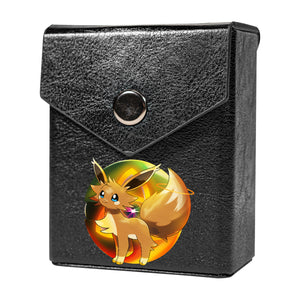 It has the ability to alter the composition of its body to suit its surrounding environment. Pokemon TGC - Eevee - Evolution - Deck Box - Belt - 