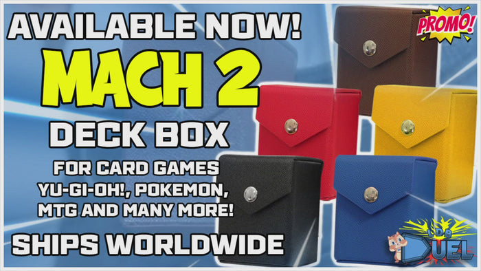 Available now - our hard shell deck box perfect for your Yu-Gi-Oh cards!