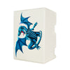 Here is the Right View of the Blue Dragon Mach 3 White Deck Box. Legendary-Blue-Eyes-yugioh-deck-tray-dice-tray-LDB-Duel