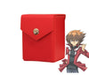 Enhance your TCG storage with the Jaden Yuki Mach 2 Red deck box, available in options for 60 or 80 single-card sleeves. Sold by LDB Duel. Crafted from durable faux leather, it includes a built-in belt loop, a strong magnetic snap, and showcases our exclusive Jaden Yuki design—ideal for TCG enthusiasts on the move! Elemental-Hero-Neos-yugioh-custom-art-leather-durable-LDB-Duel-red