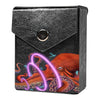 Enhance your TCG storage with the Roctopus Mach 2 Black deck box, available in options for 60 or 80 single-card sleeves. Sold by LDB Duel. Crafted from durable faux leather, it includes a built-in belt loop, a strong magnetic snap, and showcases our exclusive Roctopus design—ideal for TCG enthusiasts on the move! Octupus-yugioh-mtg-pokemon-tcg-accessories-card-storage-LDB-Duel-black