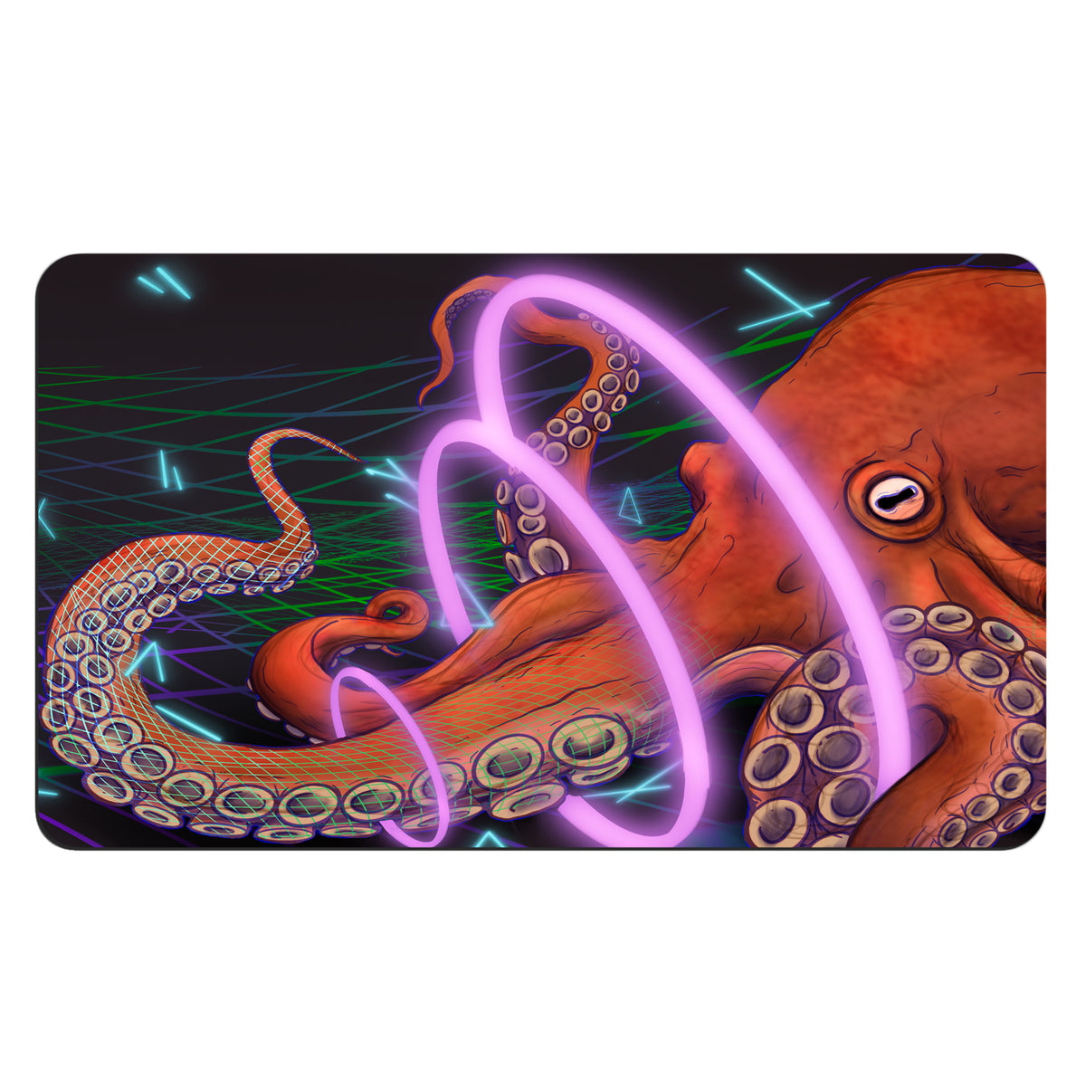Transform your dueling experience with our exclusive art Roctopus playmat from LDB Duel! Featuring a soft cloth top for smooth card movement and a durable rubber back for a secure grip, this 24x14 inch mat is machine washable and safe for cards and sleeves. Sea-Monster-yugioh-mtg-pokemon-custom-artwork-premium-durable-rubber-ldb-duel